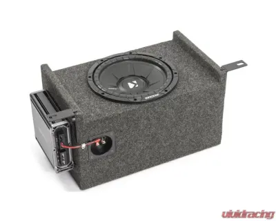 Quadratec Custom Rear Subwoofer Kit with 10" Kicker CompS Subwoofer Jeep Wrangler 1987-2006 - JWSUBK10