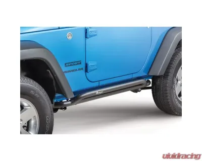 Quadratec QRC Rocker Guards Jeep Wrangler 2-Door JK 2007-2018 - PW013641