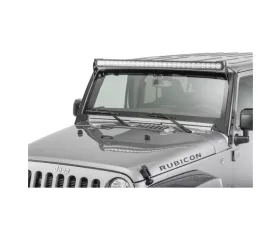 Quadratec LED Light Bar Windshield Pillar Mounting Brackets Jeep Wrangler 2007-2018