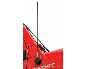 Quadratec CB Style AM/FM Radio Antenna Jeep Wrangler TJ | Wrangler Unlimited LJ 1997-2006