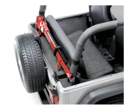 Quadratec Sport Cage Hi-Lift Jack Mount Jeep Wrangler 1997-2006