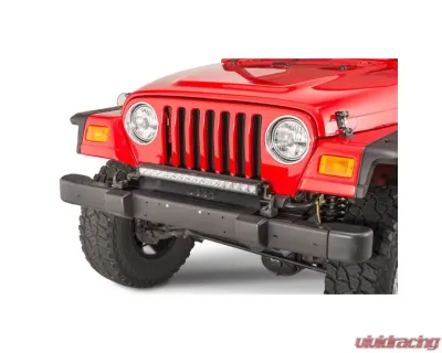 Quadratec LED Light Mount Brackets For 20" & 26" LED Light Bars Jeep Wrangler 1997-2006 - TJ-LEDLMB