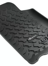 Quadratec Ultimate All Weather Floor Liners Front Pair Jeep Wrangler JK 2007-2013                                     - 14254-0301 - Image 2