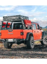 Quadratec Full Cab Base Camp Bed Rack Lost Canyon Jeep Wrangler JT 2020-2024                                     - 14255-2501 - Image 2