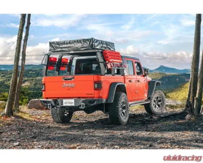 Quadratec Full Cab Base Camp Bed Rack Lost Canyon Jeep Wrangler JT 2020-2024 - 14255-2501