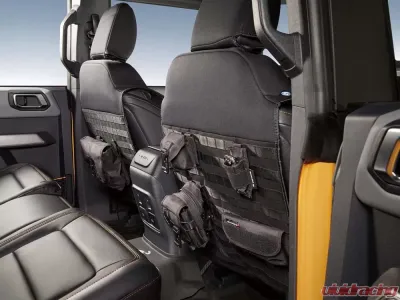 Ford Performance Neoprene Black w/Molle Straps Front Seat Covers Ford Bronce 4-Door 2021+ - VM2DZ-15600D20-E