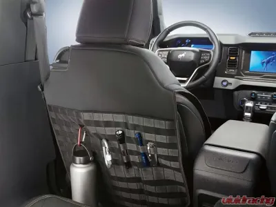 Ford Performance Front Coverking Neoprene Black Seat Covers w/Molle Straps Ford Bronco 2 Door 2021+ - VM2DZ-15600D20-F