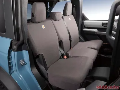 Ford Performance Rear Carhartt Pebble Grey Seat Covers Ford Bronco 4 Door 2021+ - VM2DZ-1863812-A