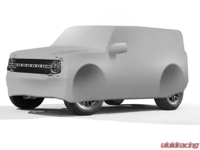 Ford Performance Car Cover 4-Door w/o Roof Rails Ford Bronco 2021+ - VM2DZ-19A412-C