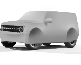 Ford Performance Car Cover 2-Door w/o Roof Rails Ford Bronco 2021+