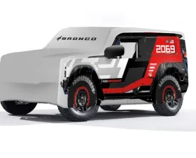 Ford Performance 3D Multi-Color Car Cover 4-Door w/Roof Rails Ford Bronco 2021+