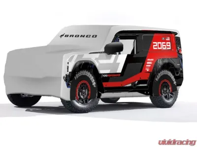 Ford Performance 3D Multi-Color Car Cover 2-Door w/o Roof Rails Ford Bronco 2021+ - VM2DZ-19A412-H