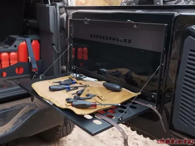 Ford Performance Tailgate Folding Table For Rear Swing Gate Ford Bronco 2021+ - VM2DZ-78407A99-A