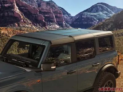 Ford Performance Front Row Retractable Vinyl Sunrider Soft Top Ford Bronco 4-Door 2021+ - VM2DZ-78501C25-A