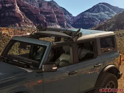 Ford Performance Front Row Retractable Vinyl Sunrider Soft Top Ford Bronco 4-Door 2021+ - VM2DZ-78501C25-A