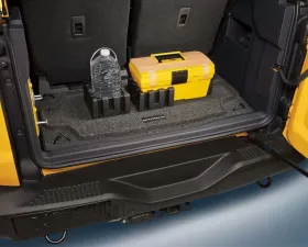 Ford Performance Cargo Area Rug With Cargo Locks Ford Bronco 2 Door 2021+