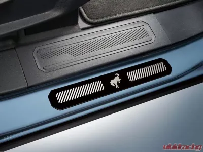 Ford Performance Door Sill Plates Black Platinum Ford Bronco 4 Door 2021+ - VM2DZ-99132A08-D