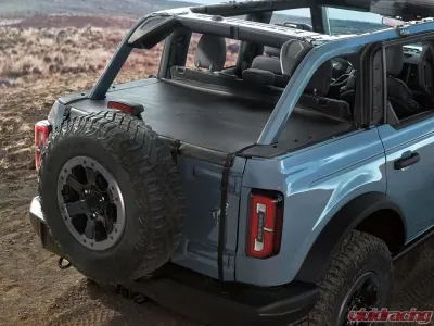 Ford Performance Soft Canvas Rear Tonneau Cover Ford Bronco 2021+ - VM2DZ-99501A42-A