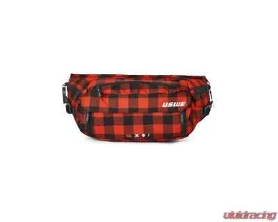 USWE Waist 6L Hip Pack Flannel Red - 206083048