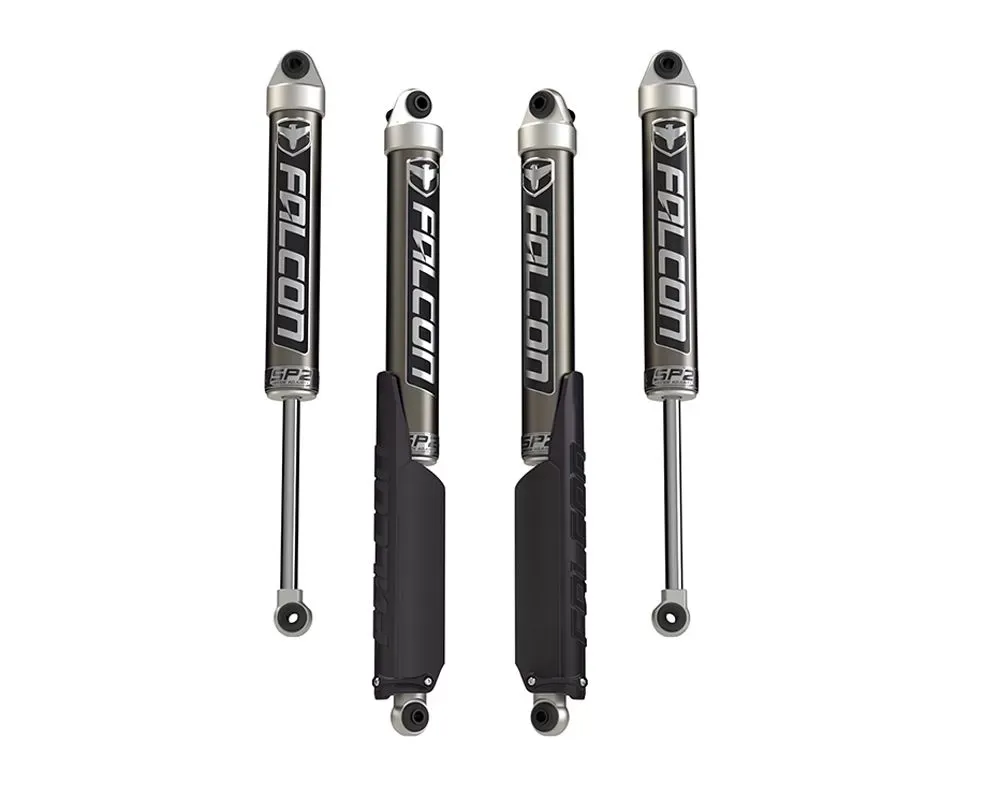 Falcon SP2 2.1 Monotube Shock Kit (0-1.5 Inch Lift) Jeep Wrangler JL 4 Door 2010+ - 11-02-21-400-000