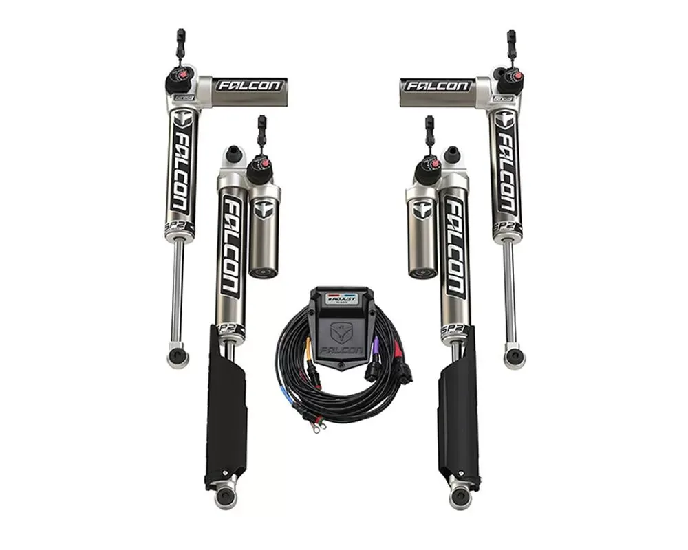 Falcon SP2 3.5 e-Adjust Piggyback Shock Kit (0-1.5 Inch Lift) Jeep Wrangler JL 4 Door 2010+ - 11-03-35-400-000