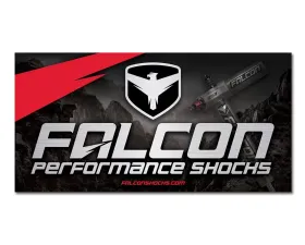 Falcon Performance Shocks Banner 3 Feet x 6 Feet