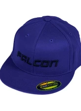 Falcon Shocks FlexFit Flat Visor Hat Royal Blue/Black - Large/XLarge                                     - 93-06-04-004 - Image 2