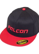 Falcon Shocks FlexFit 2-Tone Flat Visor Hat Black/Red - Small/Medium                                     - 93-07-02-011 - Image 2