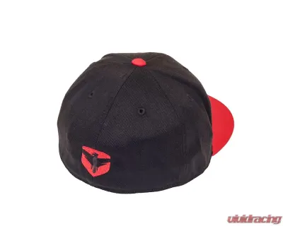 Falcon Shocks FlexFit 2-Tone Flat Visor Hat Black/Red - Small/Medium - 93-07-02-011