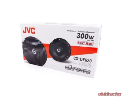 JVC 6-1/2" (16cm) 2-Way Coaxial Speakers - CS-DF620