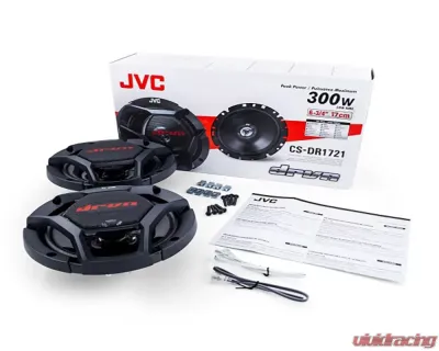 JVC 6-3/4" 2-Way Coaxial Speakers w/ A2 Warranty - CS-DR1721