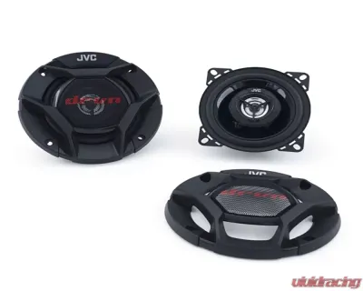 JVC 4" 2-Way Coaxial Speakers w/ A2 Warranty - CS-DR421