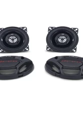 JVC 4" 2-Way Coaxial Speakers w/ A2 Warranty                                     - CS-DR421 - Image 3