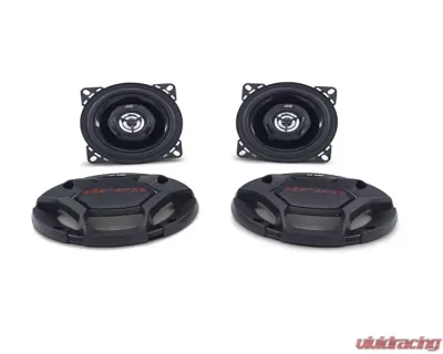 JVC 4" 2-Way Coaxial Speakers w/ A2 Warranty - CS-DR421