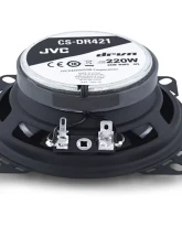 JVC 4" 2-Way Coaxial Speakers w/ A2 Warranty                                     - CS-DR421 - Image 4