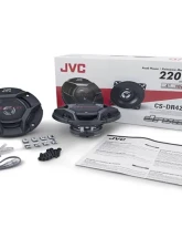 JVC 4" 2-Way Coaxial Speakers w/ A2 Warranty                                     - CS-DR421 - Image 6