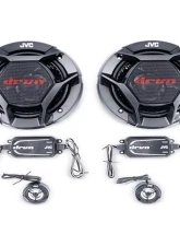 JVC 6-1/2" 2-Way Component Speakers w/ A2 Warranty                                     - CS-DR601C - Image 2