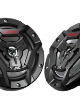 JVC Water Resistant Woofers 6-1/2" 2-Way Coaxial Speakers (Black) w/ A2 Warranty                                     - CS-DR6200M - Image 6