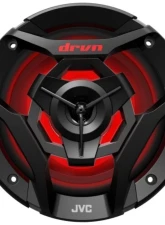 JVC 21-color LED Illumination 6.5inch 2-Way Coaxial Speakers (Black) w/ A2 Warranty                                     - CS-DR620MBL - Image 2