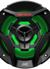 JVC 21-color LED Illumination 6.5inch 2-Way Coaxial Speakers (Black) w/ A2 Warranty                                     - CS-DR620MBL - Image 5