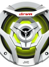 JVC 21-color LED Illumination 6.5inch 2-Way Coaxial Speakers (White) w/ A2 Warranty                                     - CS-DR621MWL - Image 3