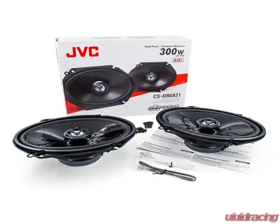 JVC 6 x 8" 2-Way Coaxial Speakers w/ A2 Warranty - CS-DR6821