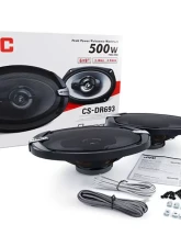 JVC 6" x 9" (15 x 23cm) 3-Way Coaxial Speakers                                     - CS-DR693 - Image 5