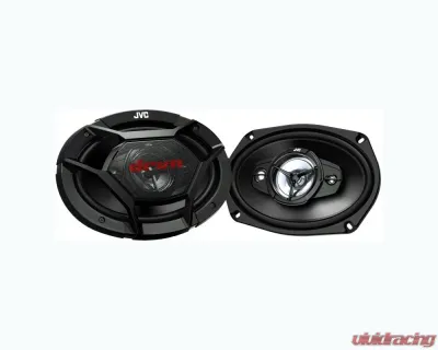 JVC 6 x 9" 4-Way Coaxial Speakers w/ A2 Warranty - CS-DR6941