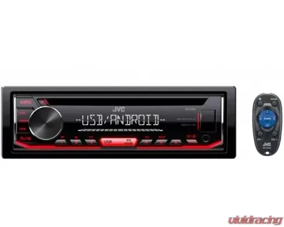 JVC CD Receiver featuring Front USB / AUX Input - KD-R490