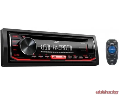 JVC CD Receiver featuring Front USB / AUX Input - KD-R490
