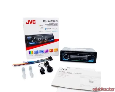 JVC Bluetooth Digital Media Receiver - KD-X470BHS