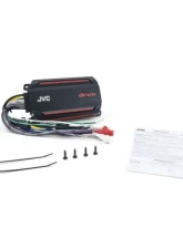 JVC 4-Channel Compact Digital Amplifier for Compact Car, Marine, UTV and Motorcycle w/ A2 Warranty                                     - KS-DR2004D - Image 6