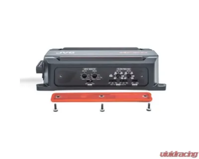 JVC 4-Channel Compact Digital Amplifier for Compact Car, Marine, UTV and Motorcycle w/ A2 Warranty - KS-DR2004D