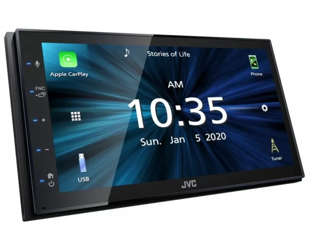 JVC 6.8" Capacitive Touch Monitor Digital Media Receiver - KW-M56BT